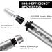4 in 1 Multifunctional Trimmer - USB Rechargeable Ear Nose & Eyebrow Hair Trimmer for Home Travel & Work Easy Cleansing & Compact Design - Buy Online on SooperMarket.com