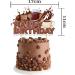 25 Pcs Chocolate Cake Decorations Chocolate Cake Topper Cupcake Toppers for Chocolate Birthday Decorations Chocolate Party Decorations Birthday Party Supplies - Buy Online on SooperMarket.com