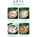 Chia Seed Sweet Scented Osmanthus Nut and Lotus Root Powder Soup Instant Brewed Meal Replacement Porridge Brewed Nut Lotus Root Starch Soup Nutritious and Healthy Breakfast (5 can) - Buy Online on SooperMarket.com