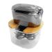 FitSand Bamboo Shaver Rinse Stand for Skull Shaver Pitbull Gold Pro - Ideal for Electric Bald Head & Face Wet/Dry Shaving - Buy Online on SooperMarket.com