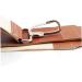 1 pc Double Layer Leather Razor Strop Shaving Sharpener Strap Barber Genuine Leather Straight Razor Sharpening Belt Shaving Accessories - Buy Online on SooperMarket.com