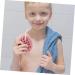 KOMBIUDA Bath Sponge Ball Body Scrub Sponge Mesh Pouf Bath Scrunchies Loofah Scrub Body Sponges for Shower Sponge Loofah Scrubber Exfoliating Sponge Cute Bath Wipe Polyurethane Child Pink - Buy Online on SooperMarket.com