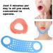 Face Sleeping Lifting Hammock Chin Cheek Slimmer Wrinkle Silicone Lip Exerciser for Facial Firming - Buy Online on SooperMarket.com