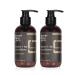 Every Man Jack Beard + Hair Conditioner - Subtle Sandalwood Fragrance - Conditions Softens and Strengthens Your Beard - Naturally Derived with Shea Butter and Cocoa Butter - 6.7-ounce Twin Pack