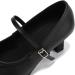 Shop Women's Latin Dance Shoes - Comfortable Salsa & Tango 5cm Heel - SWDZM Black Suede - Buy Online on SooperMarket.com