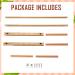 Adjustable Bamboo & Beech Wood Cross Stitch Frame Set - 2 Pcs | Tapestry & Embroidery Frames for Quilting & Needlepoint | Sewing Projects Craft Holder - 21.5 x 12 & 26 x 17.7 - Buy Online on SooperMarket.com