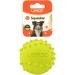 Laroo Dog Toys - Durable Natural Rubber Squeaker Football for Small & Large Dogs (6.5cm Green) - International Shipping Available - Buy Online on SooperMarket.com