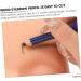 Mikinona 1 Set Wood Brow Pencil Dark Brown Tattoos Positioning Pen Blue Eyebrow Pencil - Buy Online on SooperMarket.com
