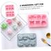 MAGICLULU 10 Pcs Baking Cake Mold Chocolate Mold Candy Chocolate Owl Soap Molds Silicone Mold Silicone Soap Animal Cookie Silicone Baking Mold Owl Candy Molds to Bake Silica Gel Tool 19.9x13.8cmx5pcs Pinkx5pcs - Buy Online on SooperMarket.com