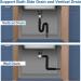 Washbasin Drainer Versatile Sink Plug With Filter Practical Washbasin Drainer Simple Installation For Home Washbasin Drainer Flexible Sink Drain Hose - Buy Online on SooperMarket.com