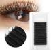 0.05mm V-Shaped Dense False Eyelashes Long Soft Fake Eyelashes Fluffy Wispy Natural Thick Dramatic Look Lashes Eyelashes Extension Grafting False Lashes(10mm)