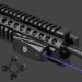 Votatu P4L-B Blue Laser Sight | Picatinny Rifle Laser with Strobe | USB Rechargeable - Buy Online on SooperMarket.com