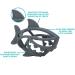 Nuby Chewy Chums Silicone Soothing Teether - Shark Design | Safe for 3 Months and Up - Buy Online on SooperMarket.com
