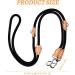Rapidbok Adjustable Nylon Dog Leash - Durable Black Practice Leash for Small Medium and Large Dogs - Perfect for Courtyard & Freehand Use - Buy Online on SooperMarket.com