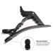 Professional Hairdresser Clips - 12 Pack Combi-Clip Hair Terminals | Plastic Hair Clips for Women in White & Black - Buy Online on SooperMarket.com