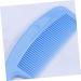 Newborn Baby Hair Brush & Comb Set - Soft Infant Scalp Massage Brushes in Blue - Size 1 - Buy Online on SooperMarket.com
