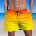 COJCOIHN Men's Quick Dry Beach Shorts with Pockets - Yellow Large (S-6XL) | Plus Size Swim Trunks - Buy Online on SooperMarket.com