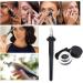 Silicone Eyeliner Brush with Eyeliner Cream Set - Reusable Eye Liner Tool Waterproof Easy to Operate Makeup Aid Tool (Purple) - Buy Online on SooperMarket.com