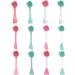 Double Head Facial Brush - Exfoliating Scrub & Massage Tool for Skincare | International Shipping Available - Buy Online on SooperMarket.com