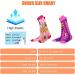 Kids Ski Socks - Winter Warm Thick Thermal Long Socks for Skiing & Snowboarding - Pink - Buy Online on SooperMarket.com