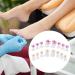FRCOLOR Silicone Flower Toe Separator Spacers - 2 Boxes Manicure Toe Stretchers for Women Men - Reusable Toenail Cushions Style 2 - Buy Online on SooperMarket.com