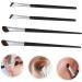 Gogogmee 4 Pcs Brow for Eyebrows Brow Brushes for Eyebrows Eye Shadow Brush Angled Makeup Brush Nylon - Buy Online on SooperMarket.com