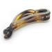 Meilliwish Noble Brilliant Heart-shaped Banana Hair Clip (H08)(Brown) - Buy Online on SooperMarket.com