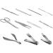 LaRoc 12pc Manicure & Pedicure Set - Nail Clippers Cuticle Remover - Luxurious Face Foot Hand Nail Care Kit - Pedicure Sets for Feet Mens Grooming Kits & Manicure Set for Women - Buy Online on SooperMarket.com