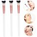 PLAFOPE 3pcs Fish Tail Brush Nose Shadow Brush Nose Contour Brush Nose Contour Makeup Brush Nose Makeup Tool 18.50X1.00X1.00CM As Shown - Buy Online on SooperMarket.com