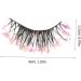 PLAFOPE 3 Pairs Fake Eyelashes Extensions Faux Eyelashes Halloween Fake Eyelashes Individual Fake Eyelashes Halloween Wispy Eyelashes Fake Lashes Glitter Eyelashes Chemical Fiber 4x1.2cm As Shown 2 - Buy Online on SooperMarket.com