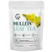 Mullein Leaf Tea Bags - Lungs Cleanse and Respiratory Support, Mullein Herbal Teas, Caffeine Free, 30 Tea Bags