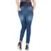 Milano Maternity Jeans: Ultra Stretch Soft Denim, High Waisted Over Bump, Comfortable Slim Fit - Size 10 Stone - Buy Online on SooperMarket.com