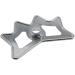 Silver Aluminum Billiard Bridge Head | Non-Slip Cue Rack Rest Holder - Buy Online on SooperMarket.com