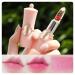 Paminify 2Pcs Jelly Clear Crystal Flower Magic Lipstick Color Changing Tinted Lip Balm - Nourishing Moisturizing Lip Stick with Flower Inside | PH Temperature Color Change Labial Magicos 01+02 - Buy Online on SooperMarket.com