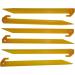 MUDOR 12 Inch Plastic Tent Stakes - 12 Pcs Heavy Duty Pegs for Camping, Outdoor, Beach, and Garden Use - Buy Online on SooperMarket.com