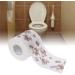 2 Layers Christmas Cute Roll Paper- Cute Santa Claus Pattern Toilet Tissue For Living Room Christmas Decor Durable and Useful Useful Processed - Buy Online on SooperMarket.com