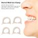 4 Professional Tooth Matrices & DAM Clamp-Barrier Clips - Enhance Dental Care Accessories - Buy Online on SooperMarket.com