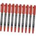 NOLITOY 40 Pcs Eyebrow Marker Pen Tattoos Accessory Beauty Marker Multifunction Accessories Plastic Red - Buy Online on SooperMarket.com