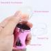 Bexdug Silicone Nail Stamp - Transparent Soft Nail Art Stamper & Scraper Set | DIY Manicure Tool | Clear Silicone Heads in Violet - Buy Online on SooperMarket.com