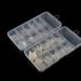 100 Pieces Acrylic Full Cover Toenail Tips - Wrong Toenail Solutions for Perfect Pedicures | International Shipping - Buy Online on SooperMarket.com