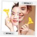 Mikinona Bottom Eyeliner Stamp Tool 2 Pcs Eyelash Stamp Eyeliner Tool Lower Eyeliner Stamp Tool for Women Beauty Tools The Face - Buy Online on SooperMarket.com