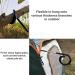 Outdoor Camping Lantern Hook Hanger Set - Non-Slip Tent Light Hangers for Camping & Hiking - 2 Pack Black - Buy Online on SooperMarket.com