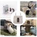 Rabbit Hay Feeder Bag Eat Slowly Guinea Pig Hay Feeder Hemp Fabric Small Animals Hay Feeder Bag for Rabbit Guinea Pig Chinchilla Small Animal - Buy Online on SooperMarket.com