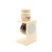 Edwin Jagger 1EJ467SDS Silver Tip Badger Shaving Brush with Stand - Imitation Ivory | Premium Shaving Brush for Men - Perfect for Creams & Soaps - Buy Online on SooperMarket.com