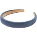 axy Headband with Fabric Padded Candy Colours Beautiful Women's Headband Hair Accessories Hair Band HRK7 (Denim Blue) - Buy Online on SooperMarket.com