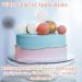 43 Piece Tortendeko Foam Balls Set - Rose Gold White & Gold Cupcake Toppers for Birthdays Weddings & Baby Showers - Buy Online on SooperMarket.com