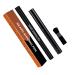 Colcolo Bartstift filler for cover natural finish water-repellent cover cover facial hair determination filler bare pencil set dark brown