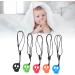 5-Piece Cauhal Chains for Sensory Kids | Silicone Chew Necklaces for Autism ADHD & Anxiety - Supports Oral Motor Skills - Buy Online on SooperMarket.com