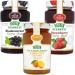 Stute Jam Selection - Handpick Your Favourite Flavours | Low Sugar High Taste | Apricot Blackcurrant Morello Cherry | Diabetic-Friendly Jams for Healthier Treat | 6 Pack - 430g Each - Buy Online on SooperMarket.com
