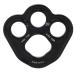 Paw Rigging Plate 3 Holes Aluminum Multi Anchor Plate for Rock Climbing Space 50KN Weight Bearing Uniform Force Climbing Gear Outdoor